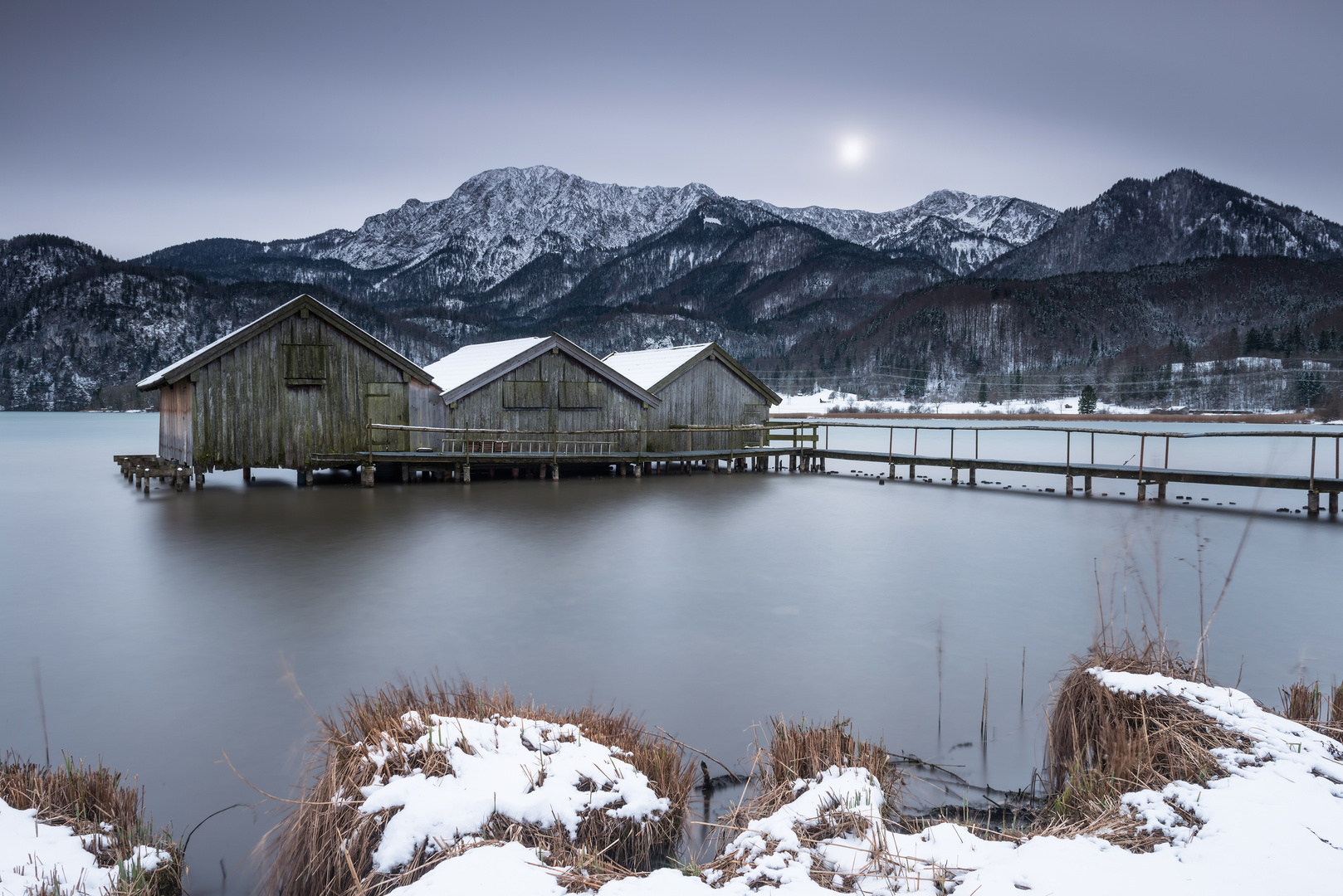 Winterlicher Kochelsee