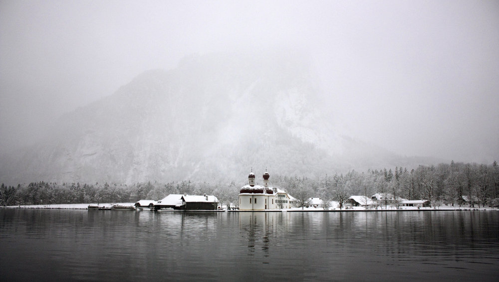 winterlicher Königsee - St. Bartholomä I