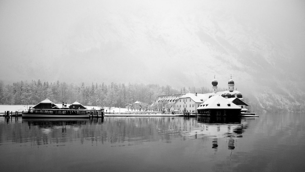 winterlicher Königsee - St. Bartholomä II