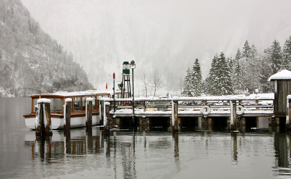 winterlicher Königsee - St. Bartholomä III