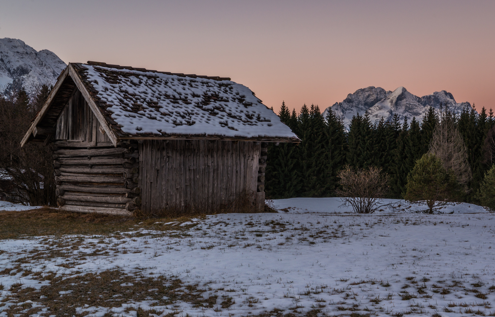 Winterlicher Morgen