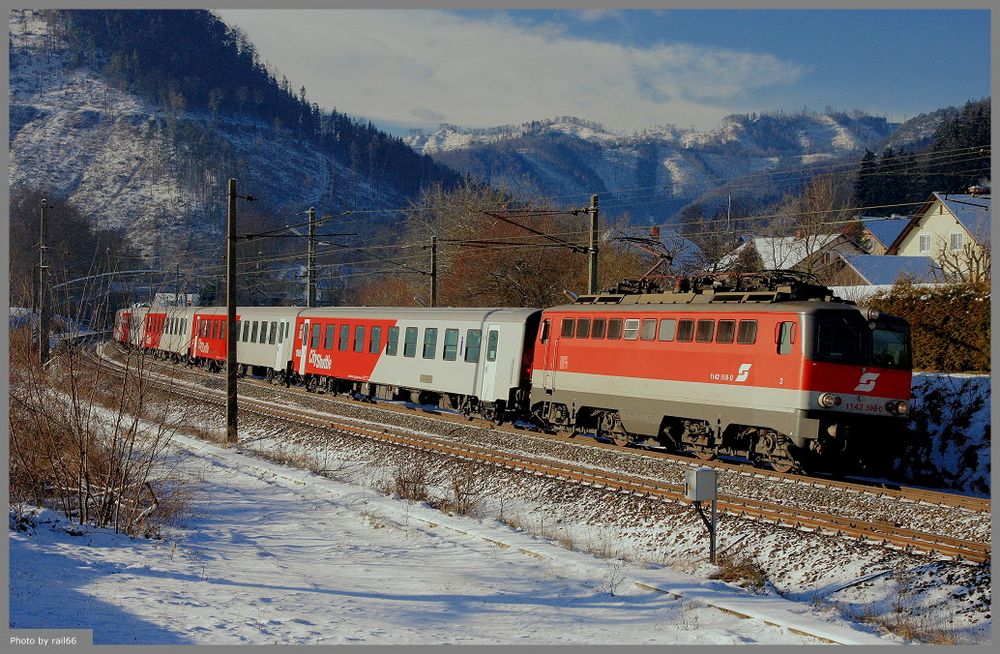 Winterlicher Nahverkehr