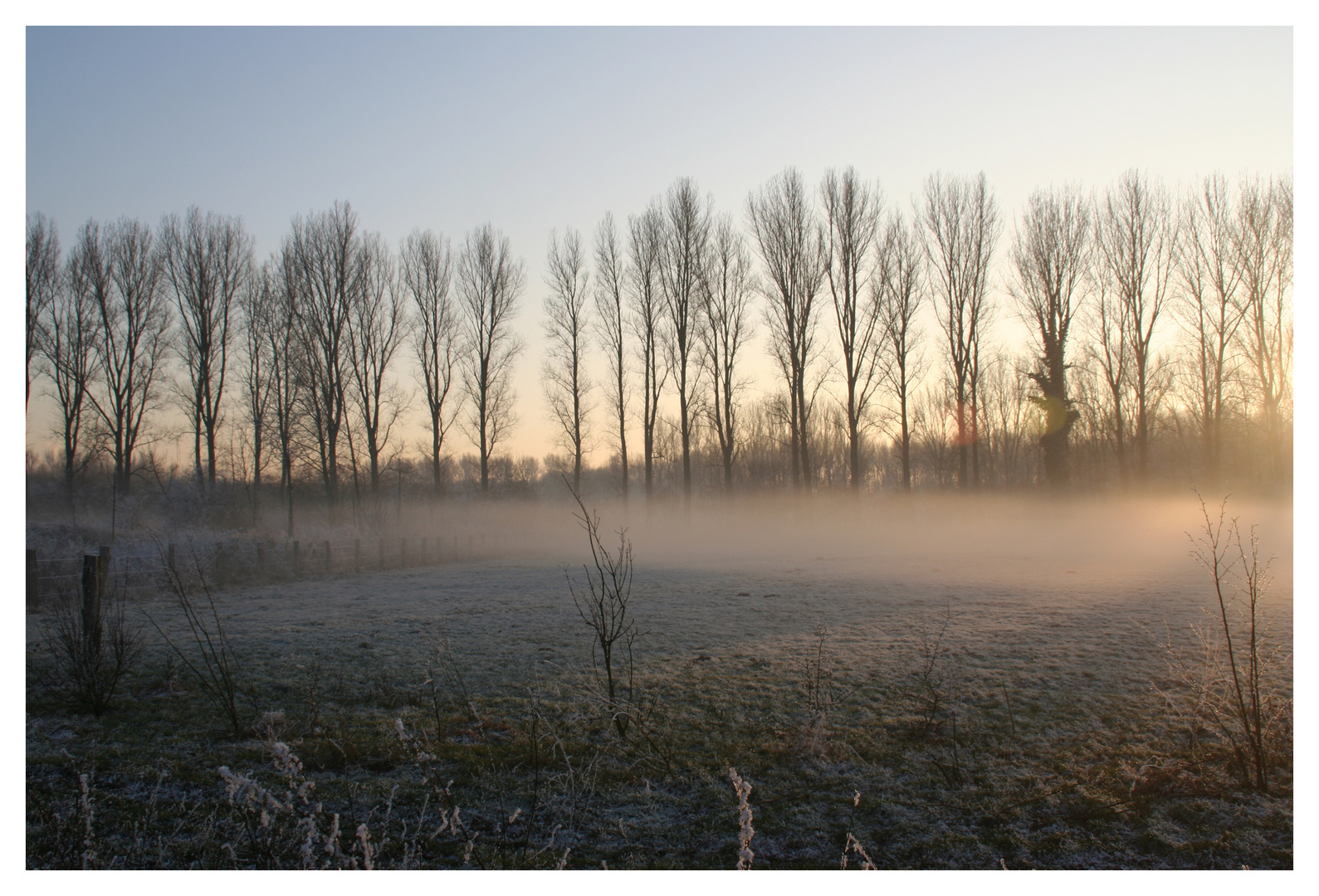 winterlicher Niederrhein