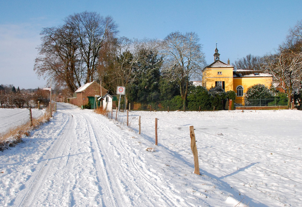 Winterlicher Niederrhein