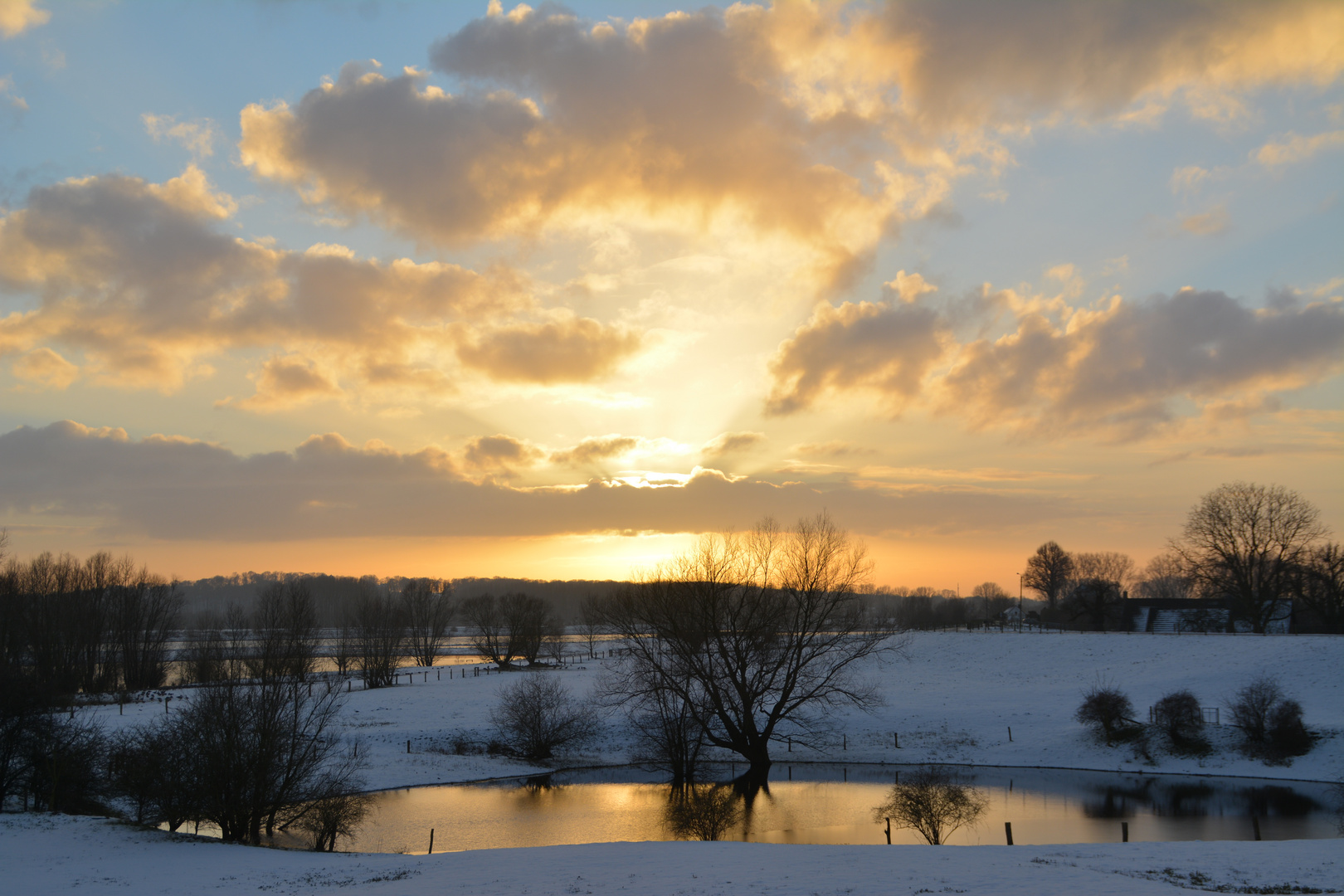 winterlicher Niederrhein