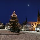 Winterlicher Olper Marktplatz