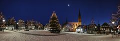 Winterlicher Olper Marktplatz