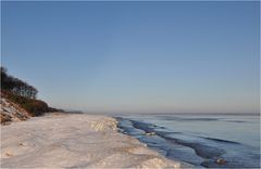 Winterlicher Ostseestrand