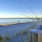 Winterlicher Ostseestrand heute Morgen