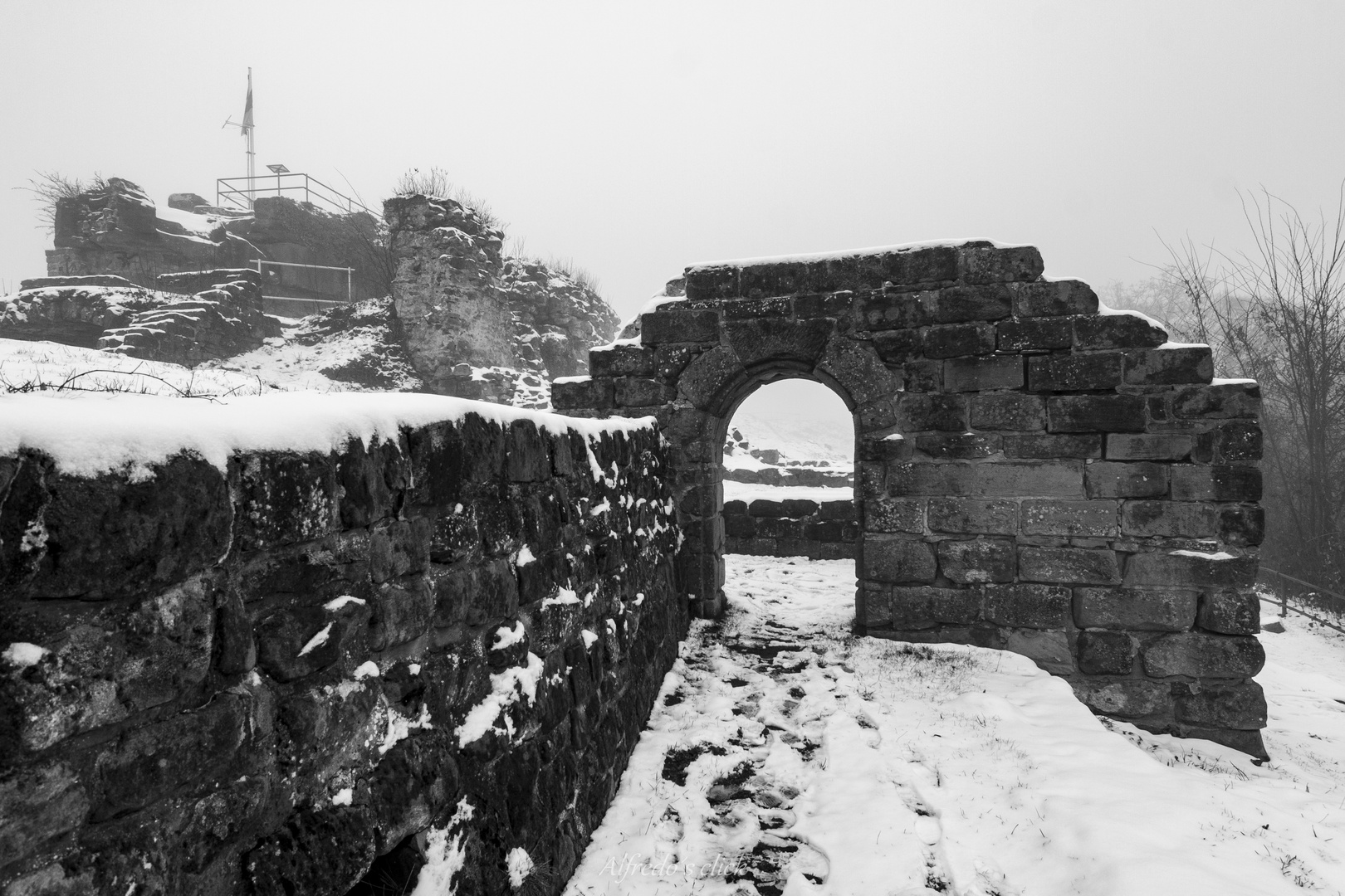 Winterlicher Schlossberg