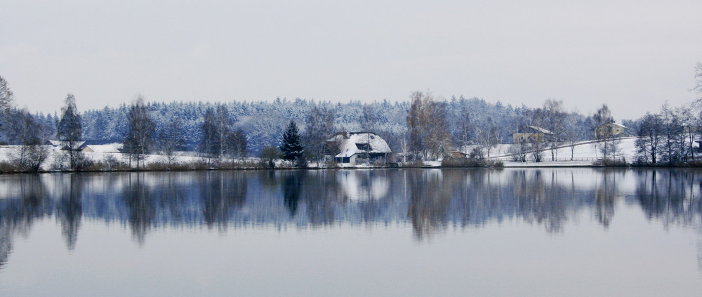 Winterlicher See