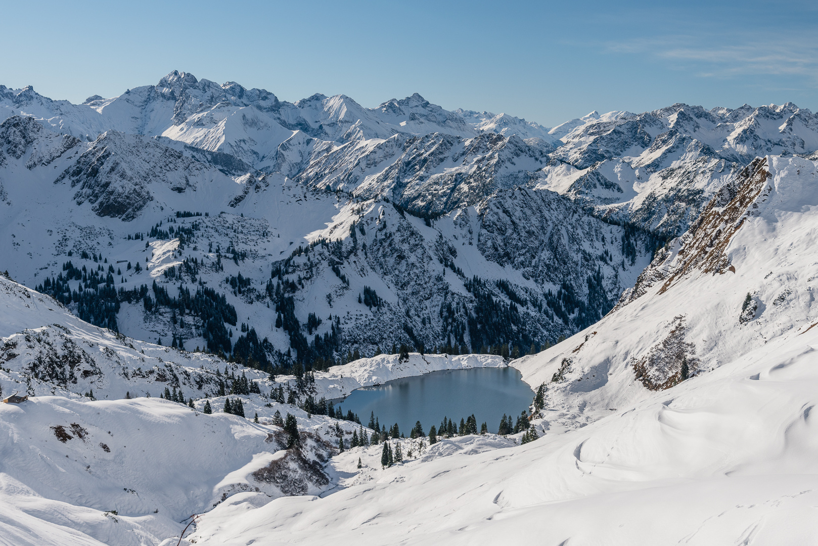 Winterlicher Seealpsee