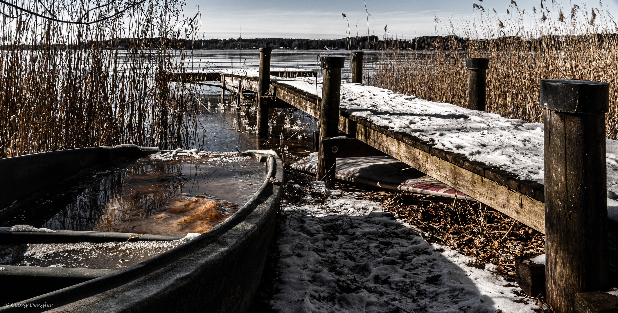 Winterlicher Simssee