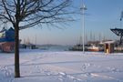 Winterlicher Spaziergang am Hafen von Grit Rhinow 