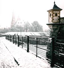 ... winterlicher Stadtblick ...