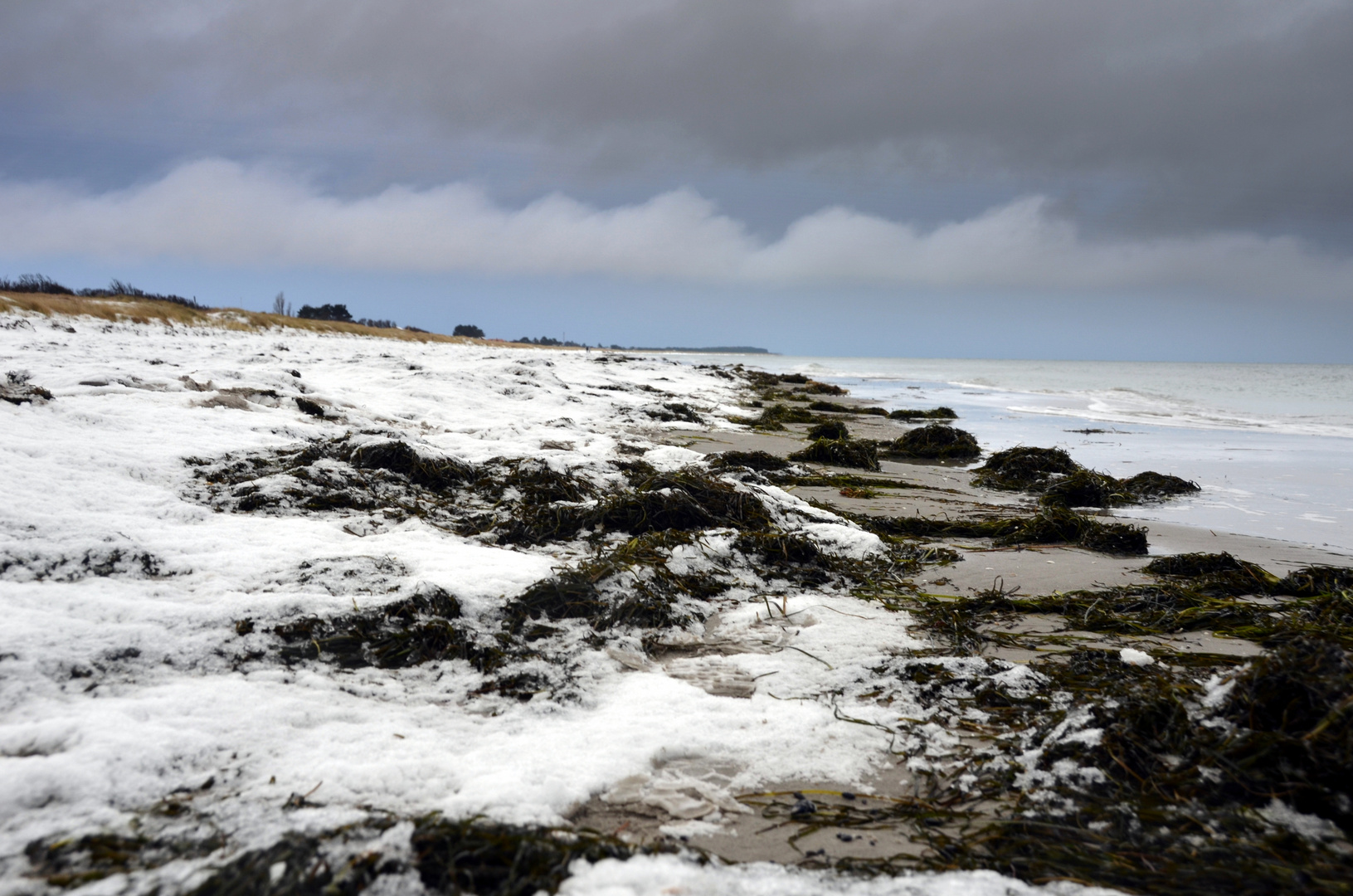 Winterlicher Strand 