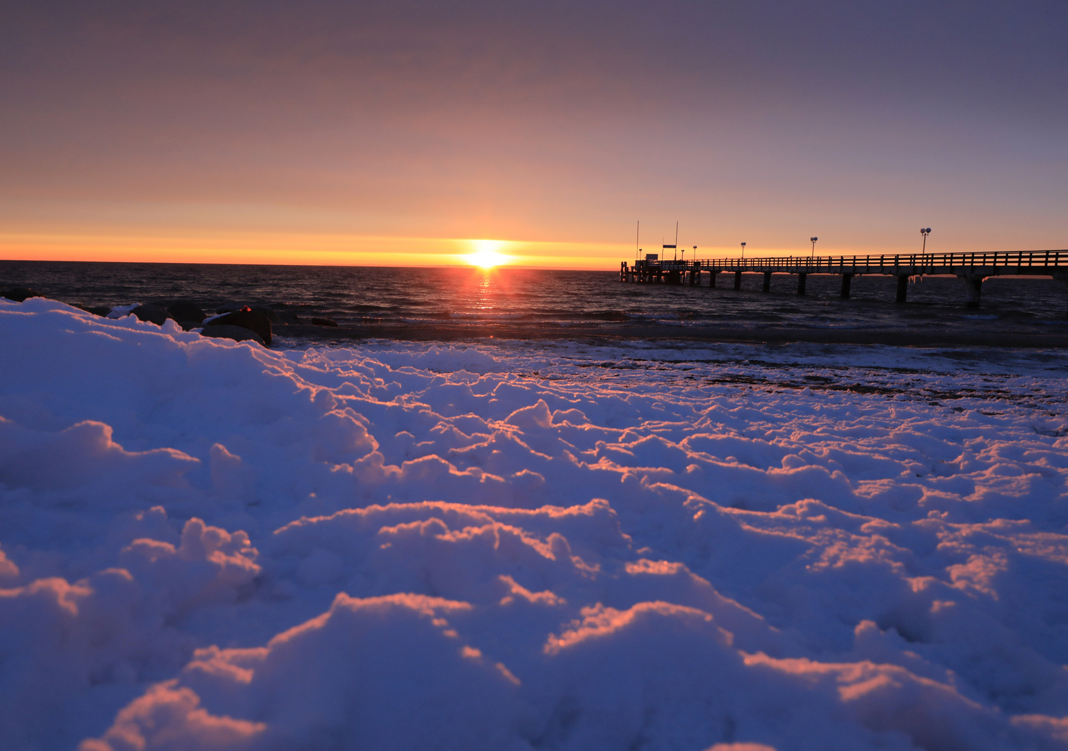 winterlicher Strand