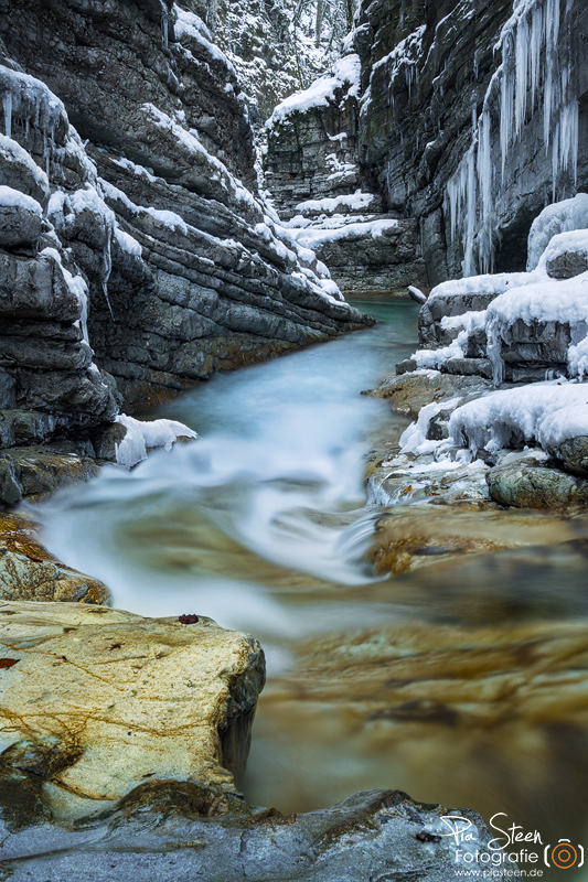 Winterlicher Tauglbach