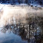 Winterlicher Weiher