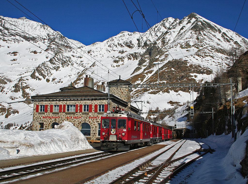 Winterliches Alp Grüm