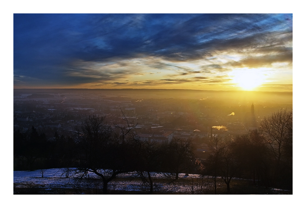 winterliches Amberg