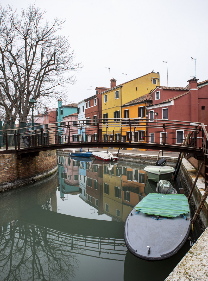 Winterliches Burano