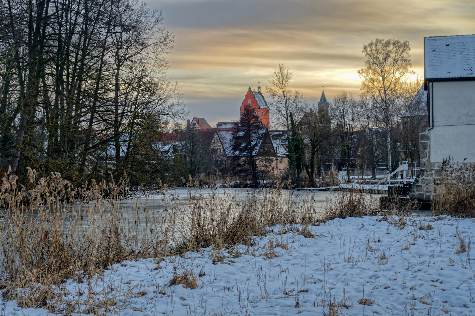 Winterliches Dinkelsbühl