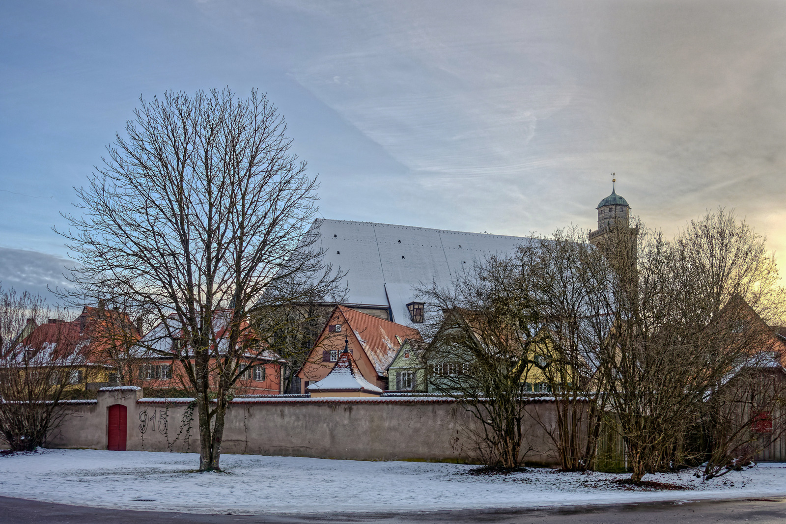 Winterliches Dinkelsbühl