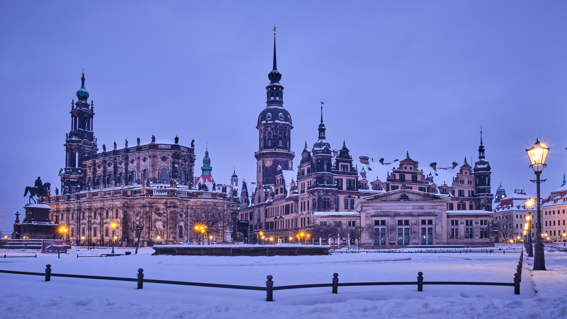 Winterliches Dresden