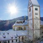 Winterliches Füssen - St. Mang Kirche