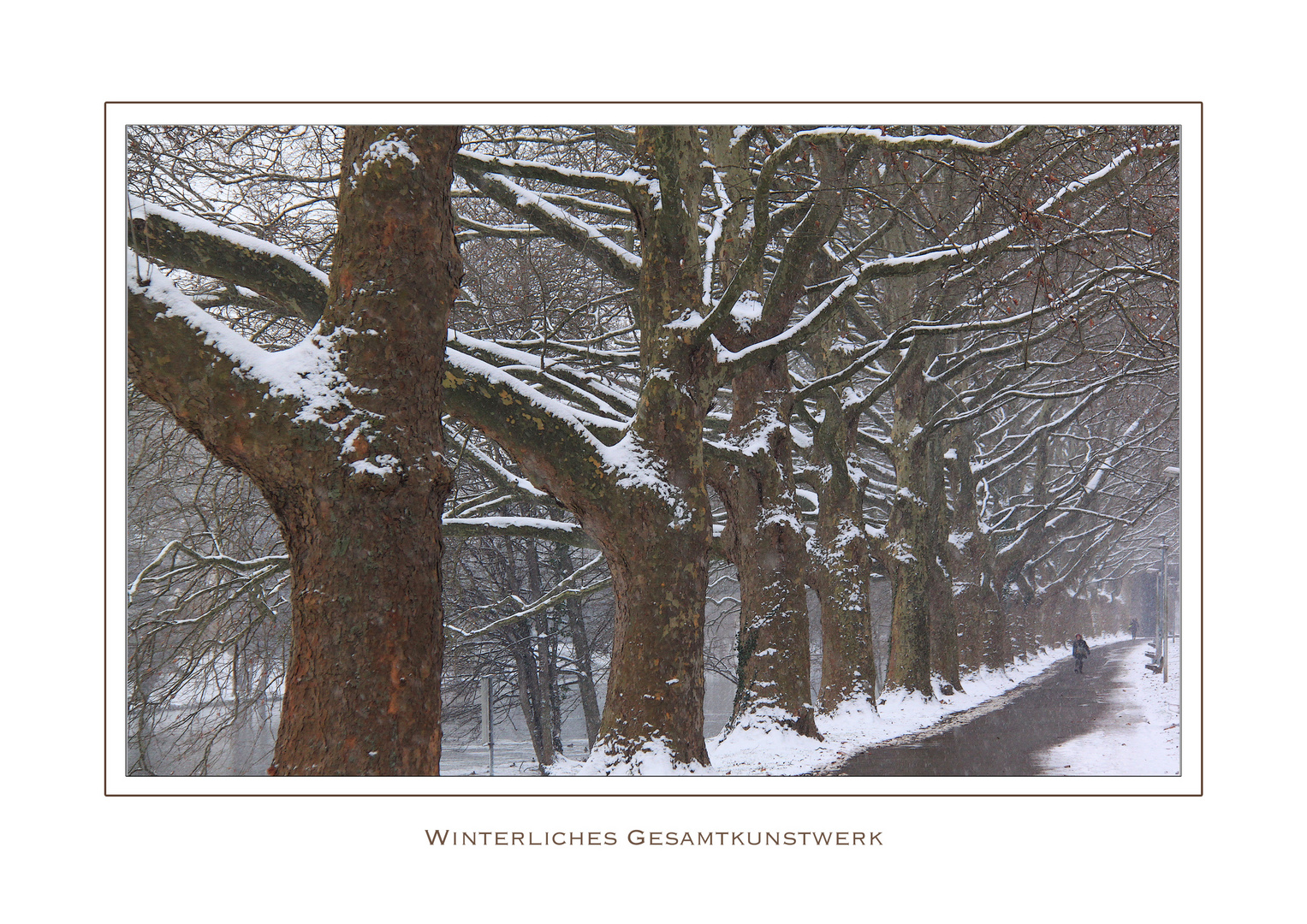 Winterliches Gesamtkunstwerk