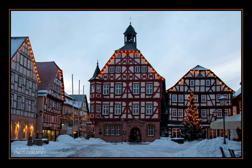 Winterliches Grünberg