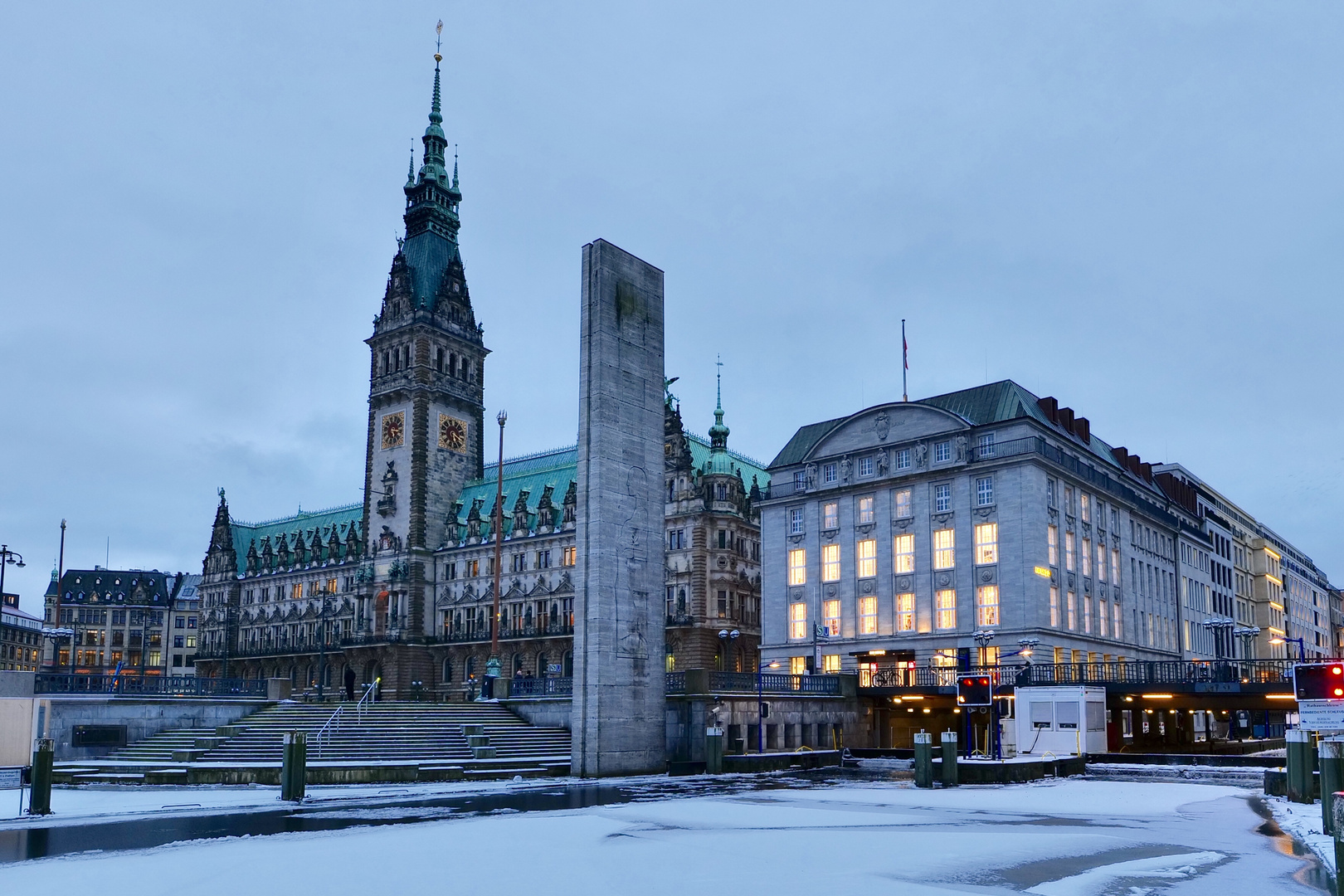 .....winterliches Hamburg