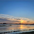 winterliches Hochwasser