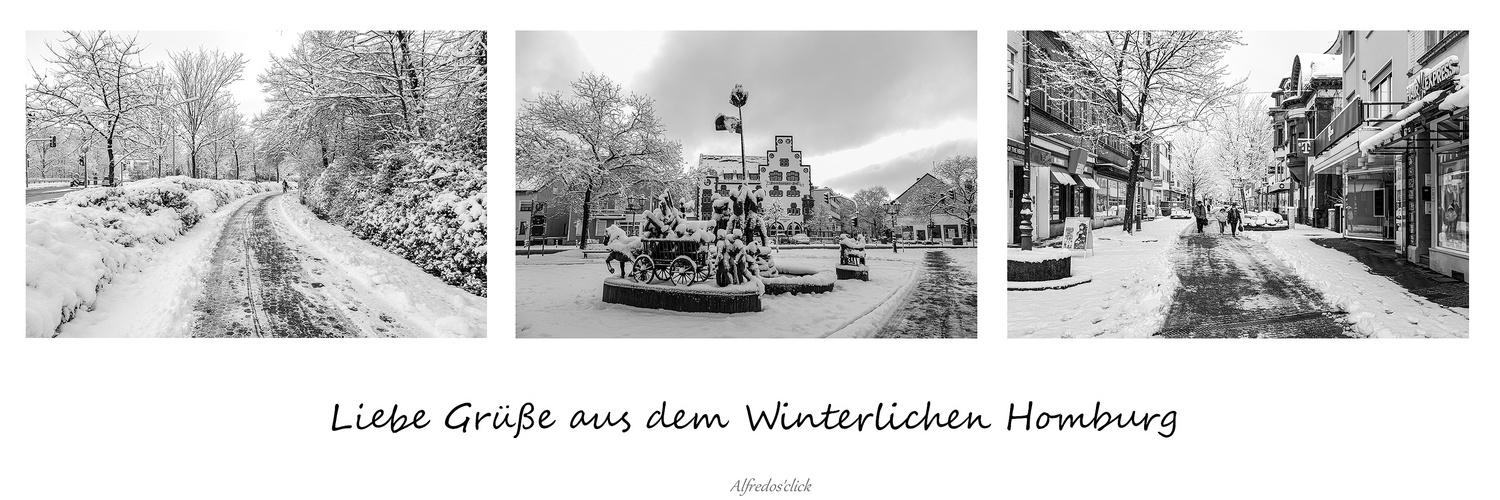 Winterliches Homburg