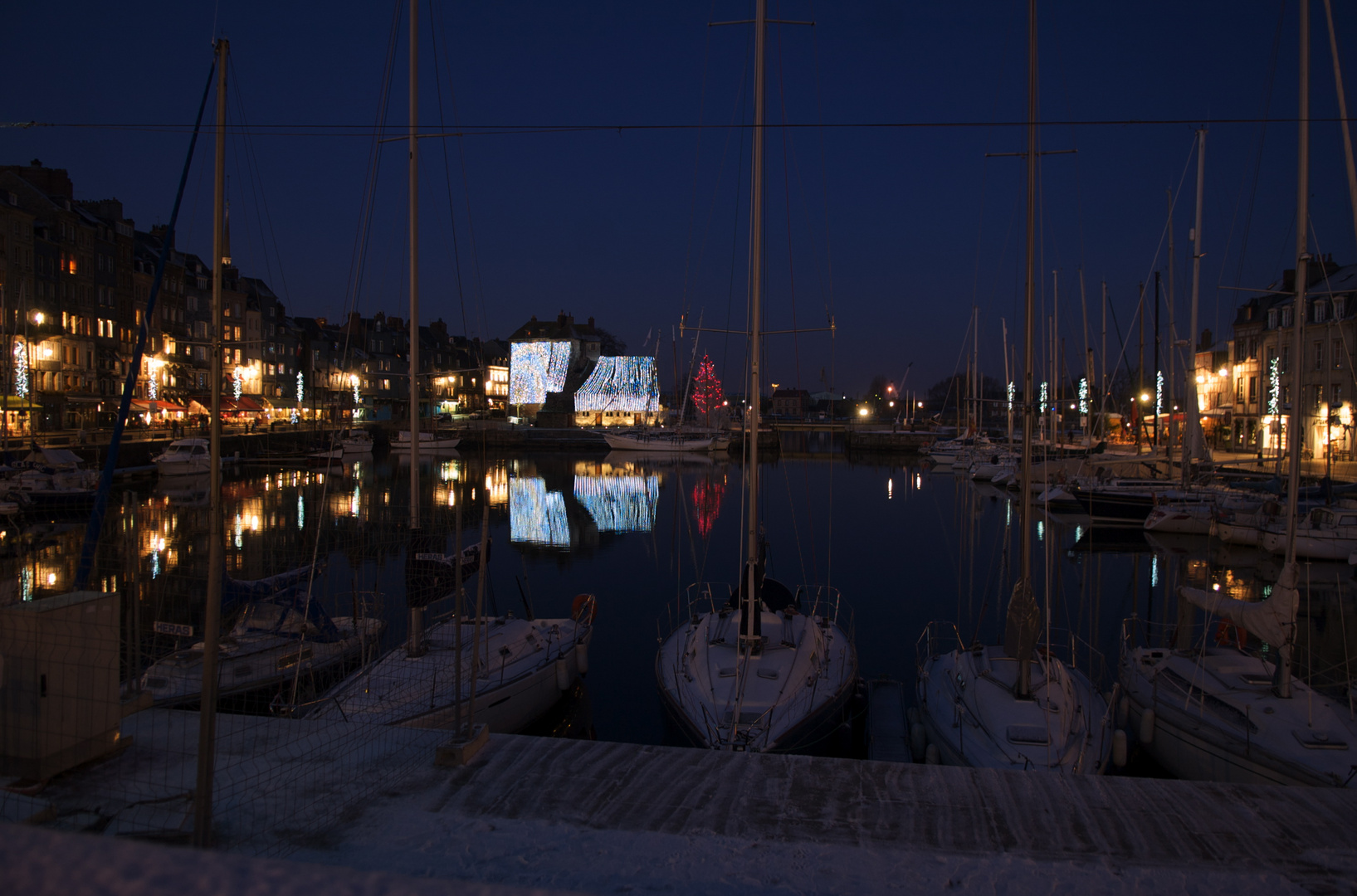 Winterliches Honfleur....