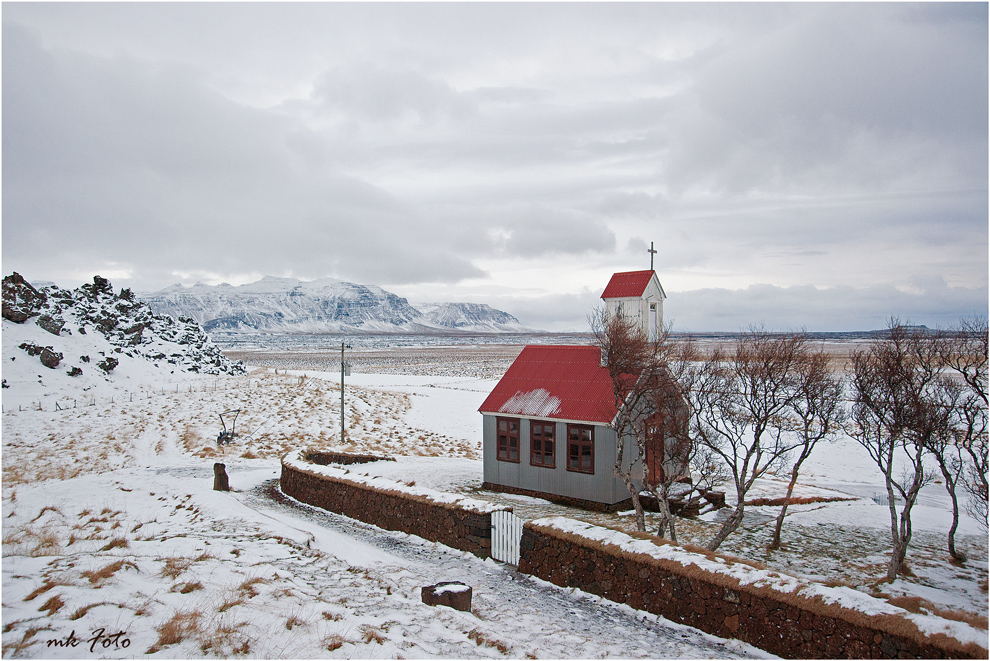 Winterliches Island