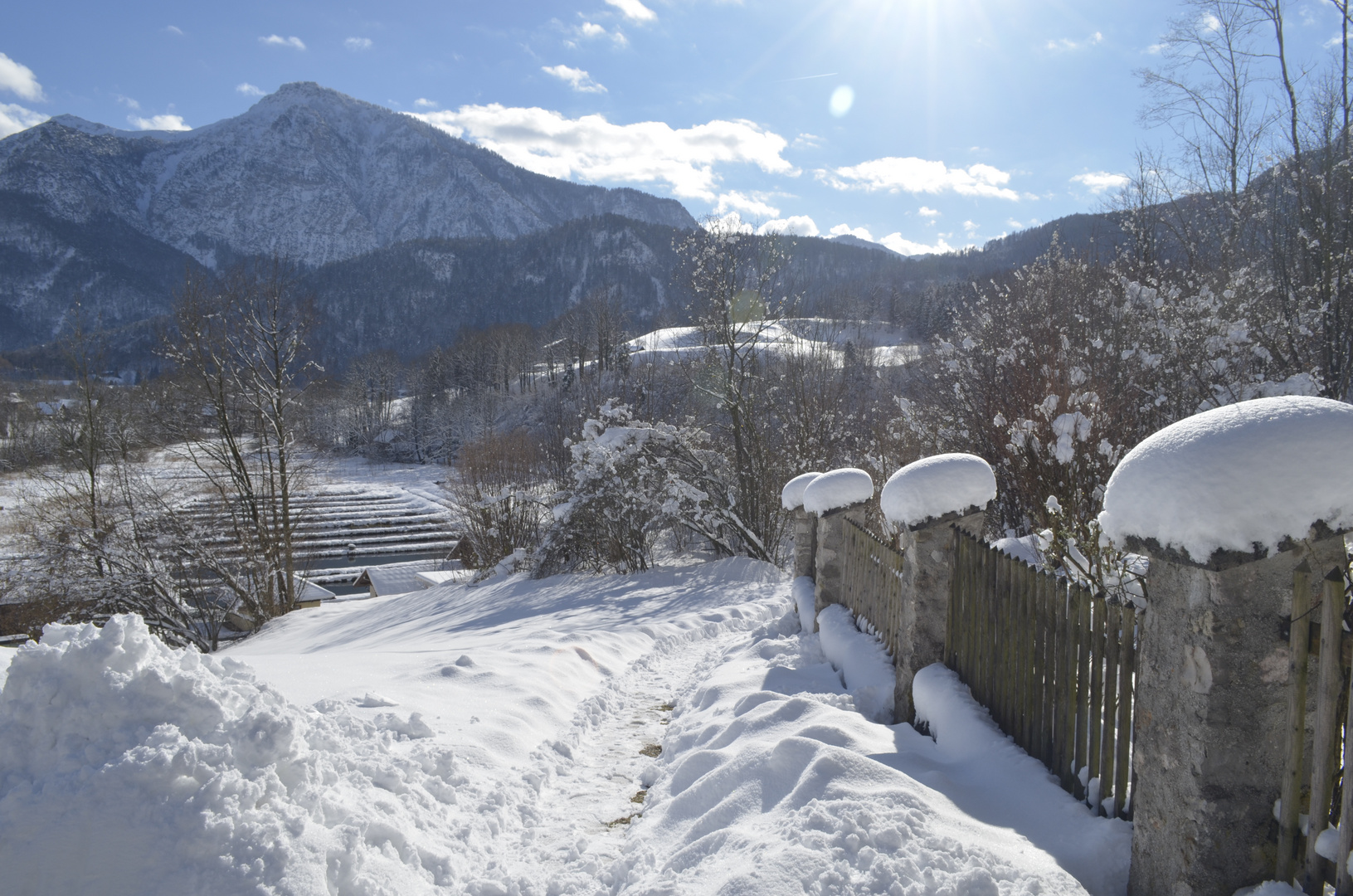 Winterliches Karlstein