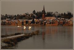 Winterliches Lauenburg