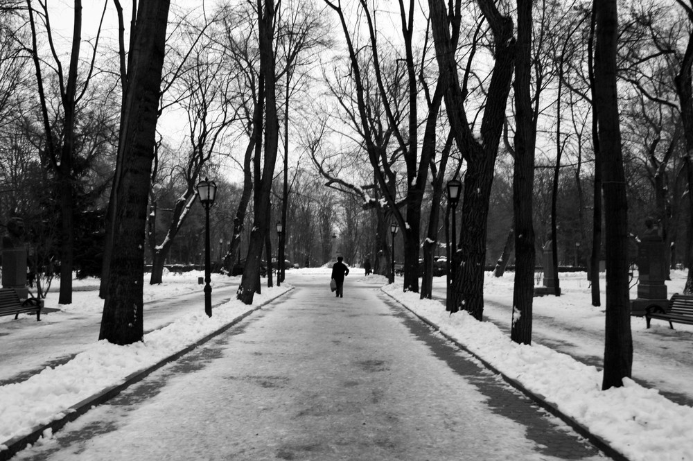 Winterliches Moldavien