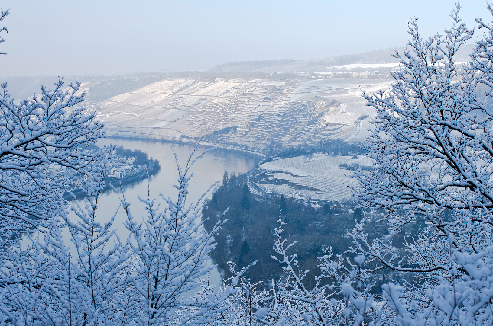 Winterliches Moseltal II