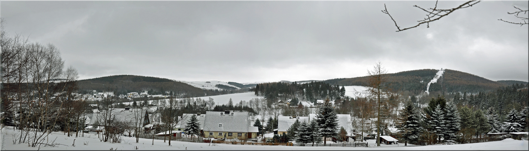 Winterliches Osterzgebirge