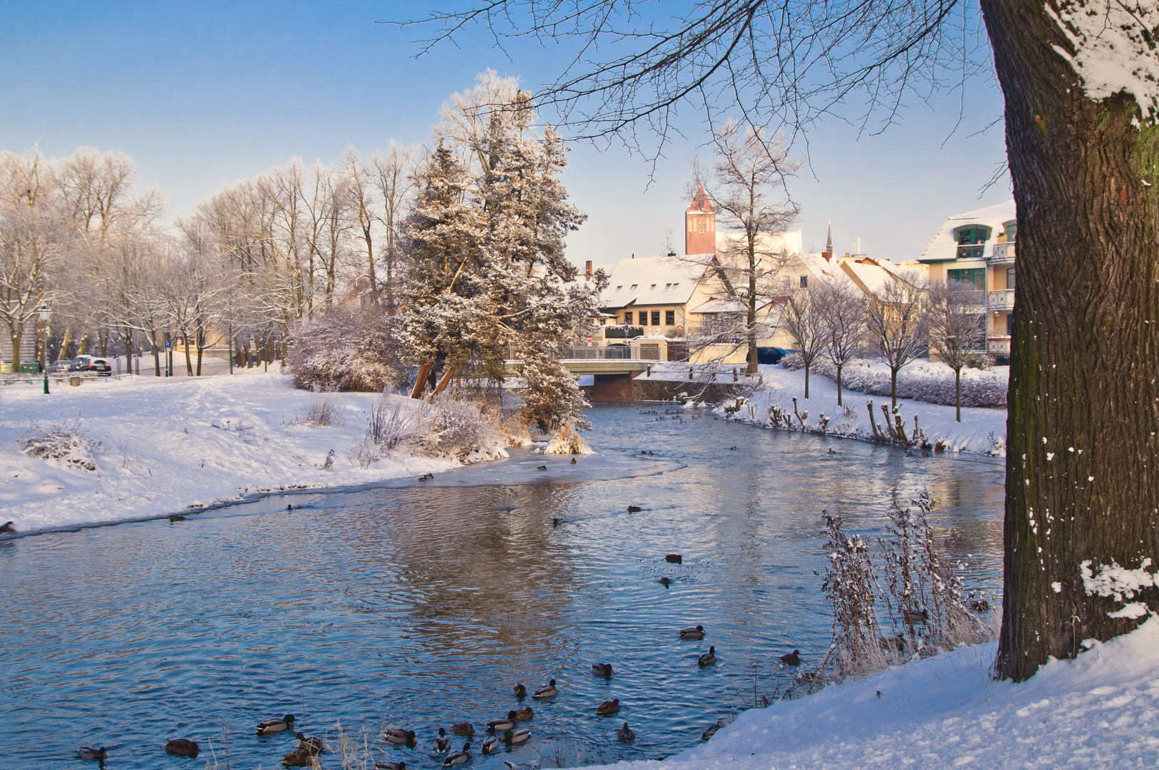 winterliches Perleberg