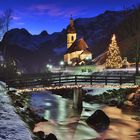 winterliches Ramsau in Berchtesgaden 