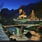  winterliches Ramsau in Berchtesgaden