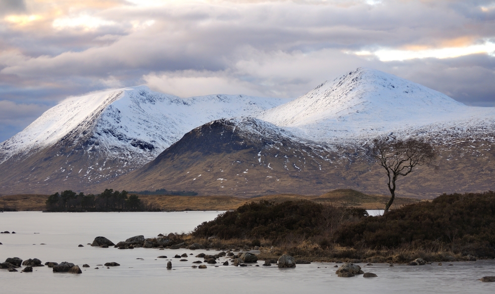 winterliches Rannoch Moor