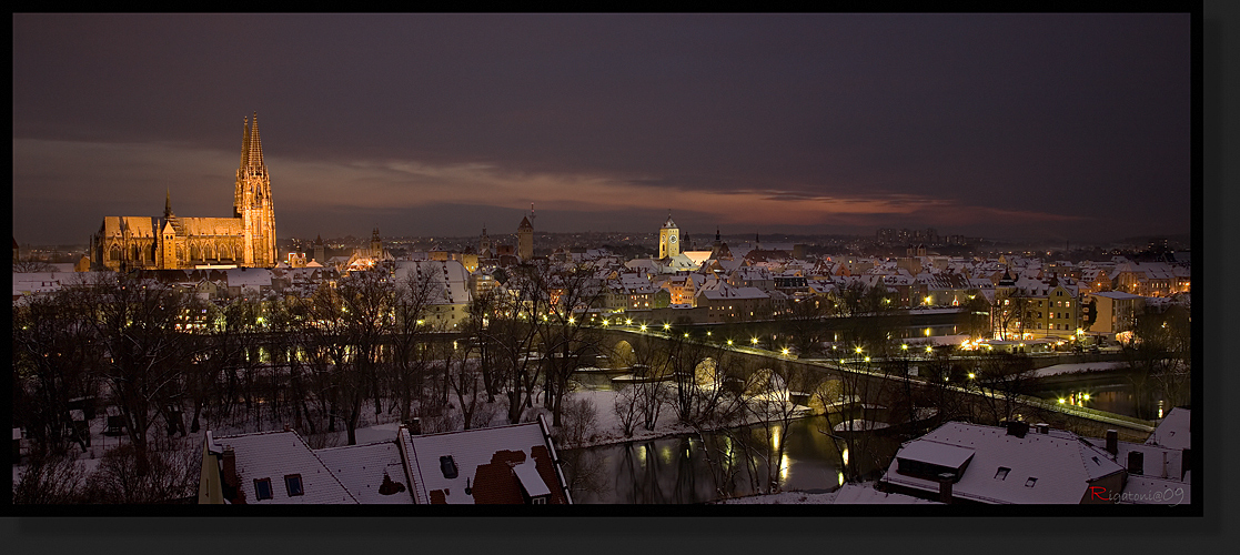  winterliches Regensburg 