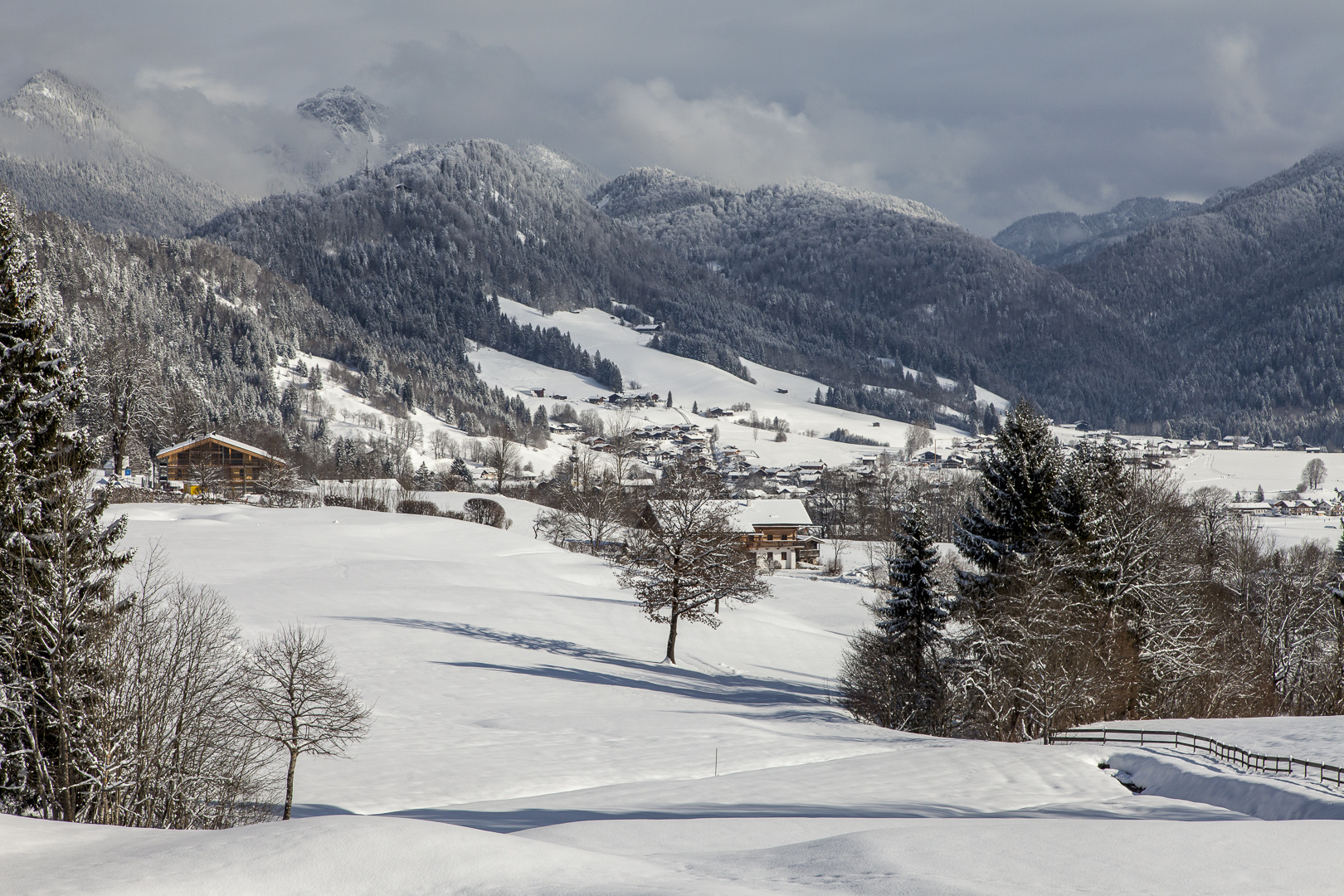 Winterliches Reit im Winkel