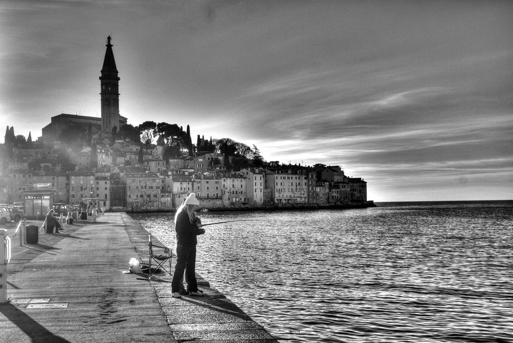 Winterliches Rovinj