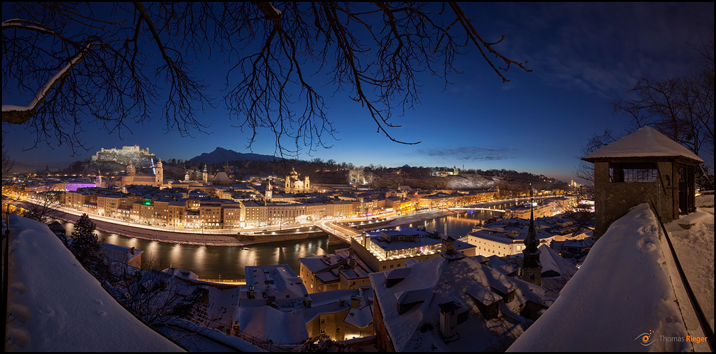 winterliches Salzburg